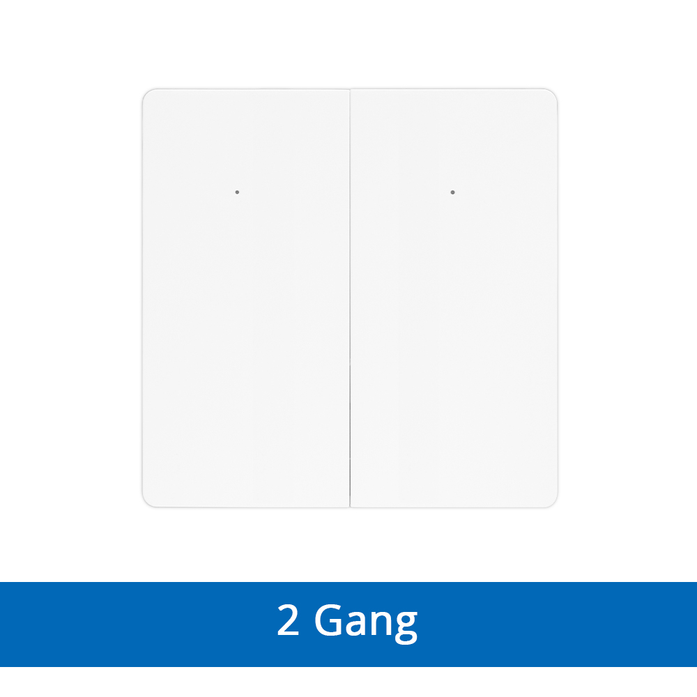 Zemismart Tuya WiFi Smart Light Switch Alexa Google Home Smart Life Voice Control Neutral Required EU Wall Push Button Switches