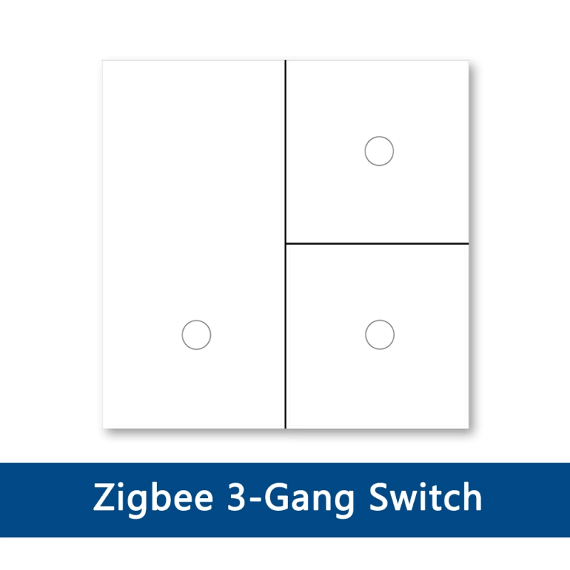 Zemismart Tuya Zigbee Smart Wall Light Switch EU Push Button Interruptor 1 2 3 Gangs HomeKit Alexa Google Home Voice Control