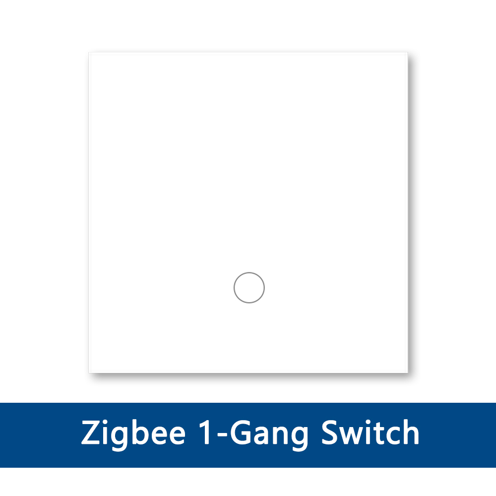Zemismart Tuya Zigbee Smart Wall Light Switch EU Push Button Interruptor 1 2 3 Gangs HomeKit Alexa Google Home Voice Control