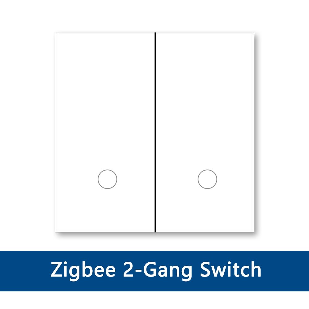 Zemismart Tuya Zigbee Smart Wall Light Switch EU Push Button Interruptor 1 2 3 Gangs HomeKit Alexa Google Home Voice Control