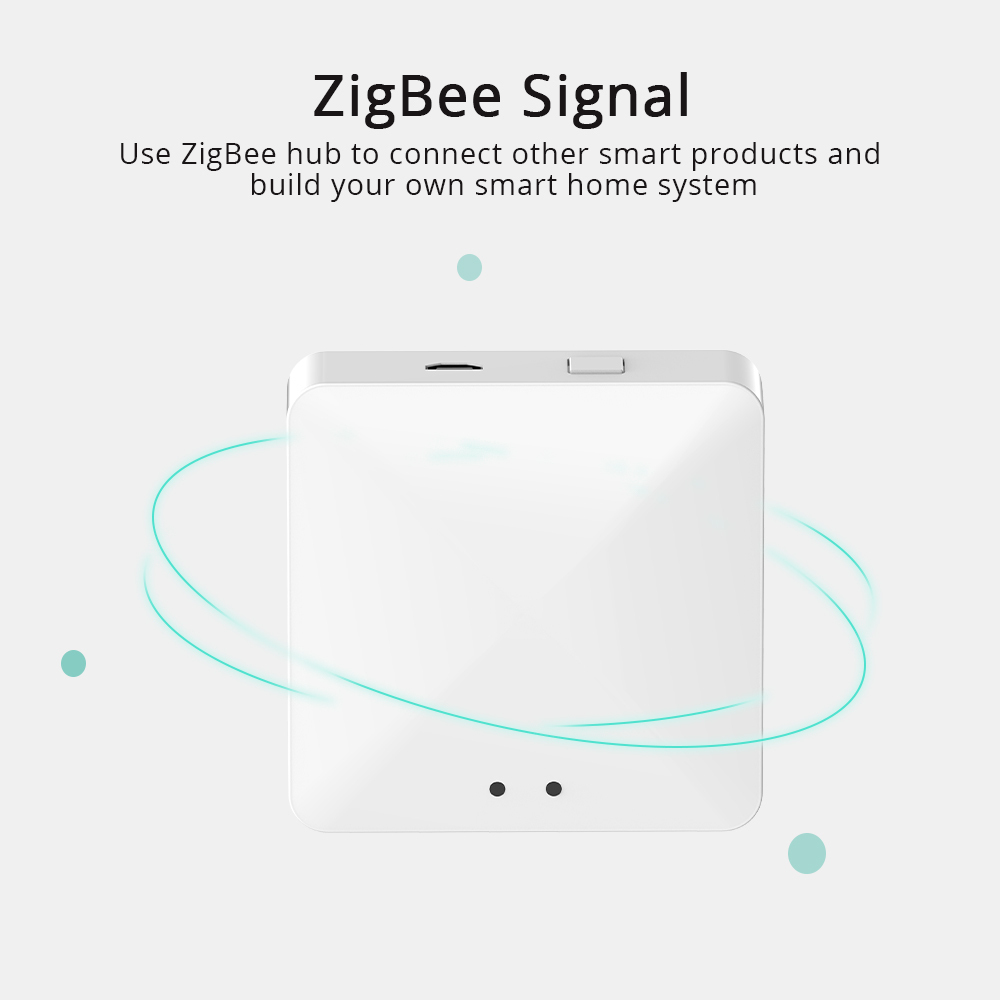 Zemismart Zigbee Smart Curtain Switch for Electric Roller Shade US Shutter Switch works with Tuya with Percentage Control Alexa Google Home