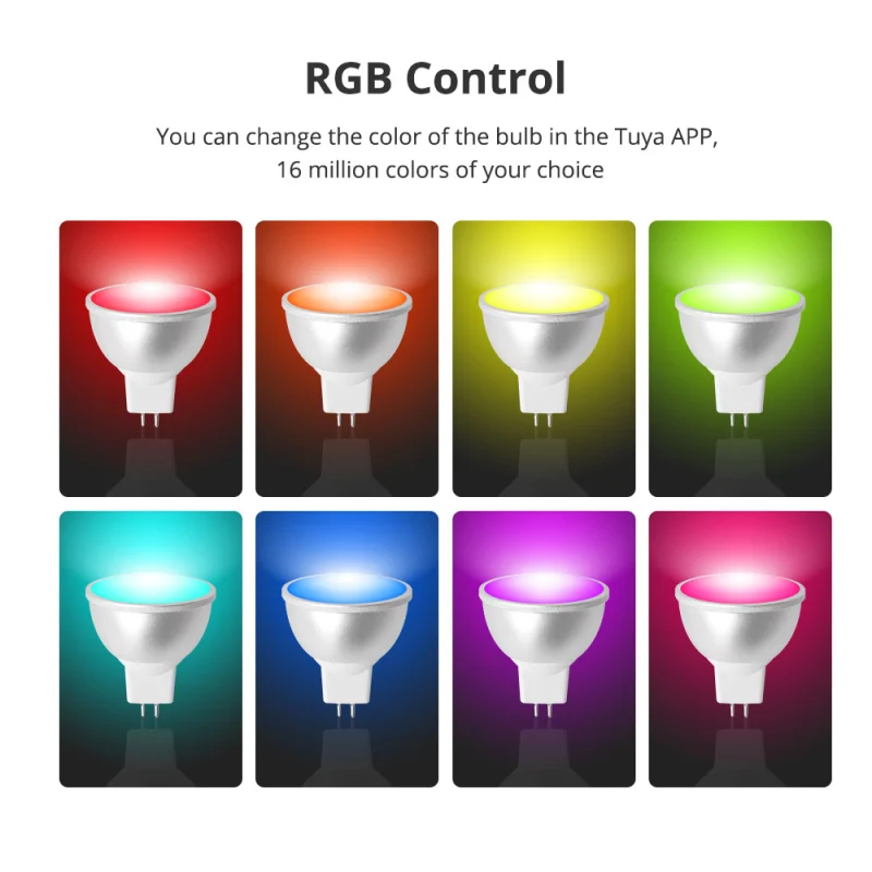 Zemismart Alexa Google Home Assistant Zigbee Bulb MR16 Light Smart Home Intelligent Control