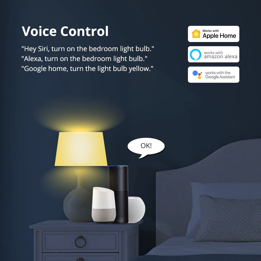 Smart Light Google Turn Off My Bedroom Light Ok Google Turn Off - Main Image