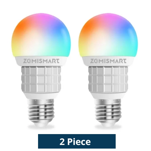 Zemismart WiFi Matter Certified Bulb RGB E27 Dimmer Enable HomeKit Google Home SmartThings Alexa Control
