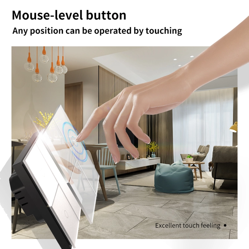 Zemismart Tuya Zigbee Smart Wall Light Switch EU Push Button Interruptor 1 2 3 Gangs HomeKit Alexa Google Home Voice Control