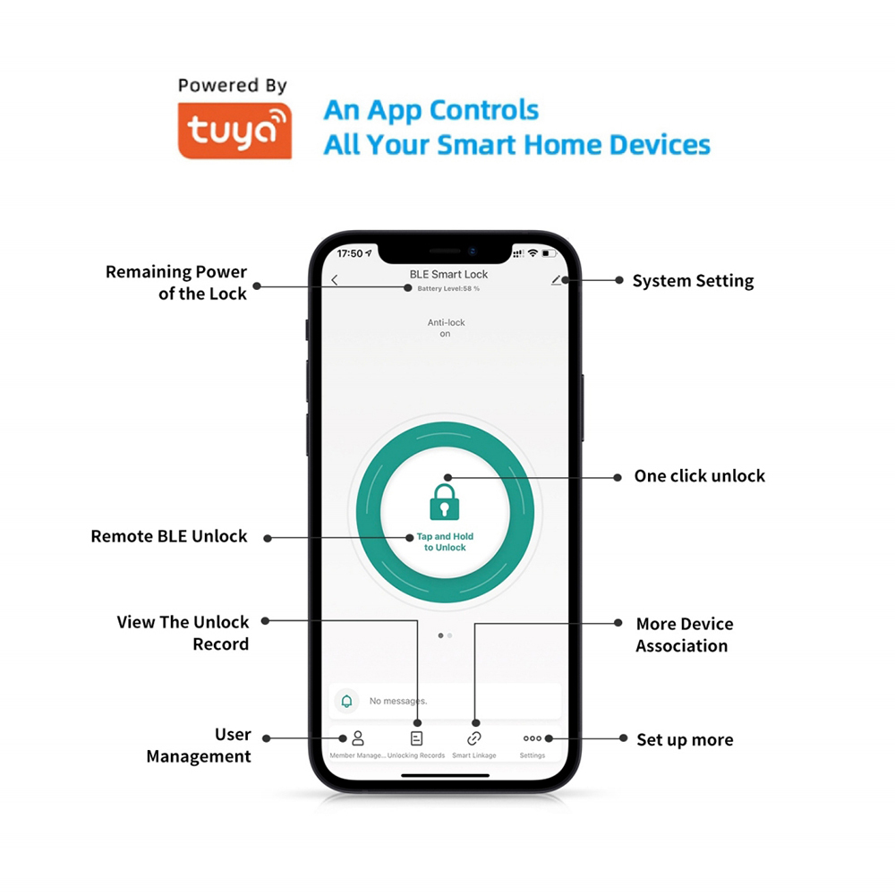 Zemismart BLE Waterproof Smart Key Box Outdoor Home Security KeyBox Fingerprint works with Tuya Smart Life App IC Cards Password Unlock