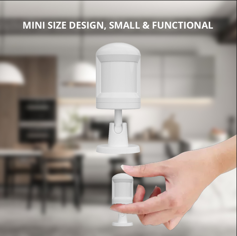 Zemismart Zigbee PIR Motion Sensor Smart Human Body Detector Home Security System works with Tuya