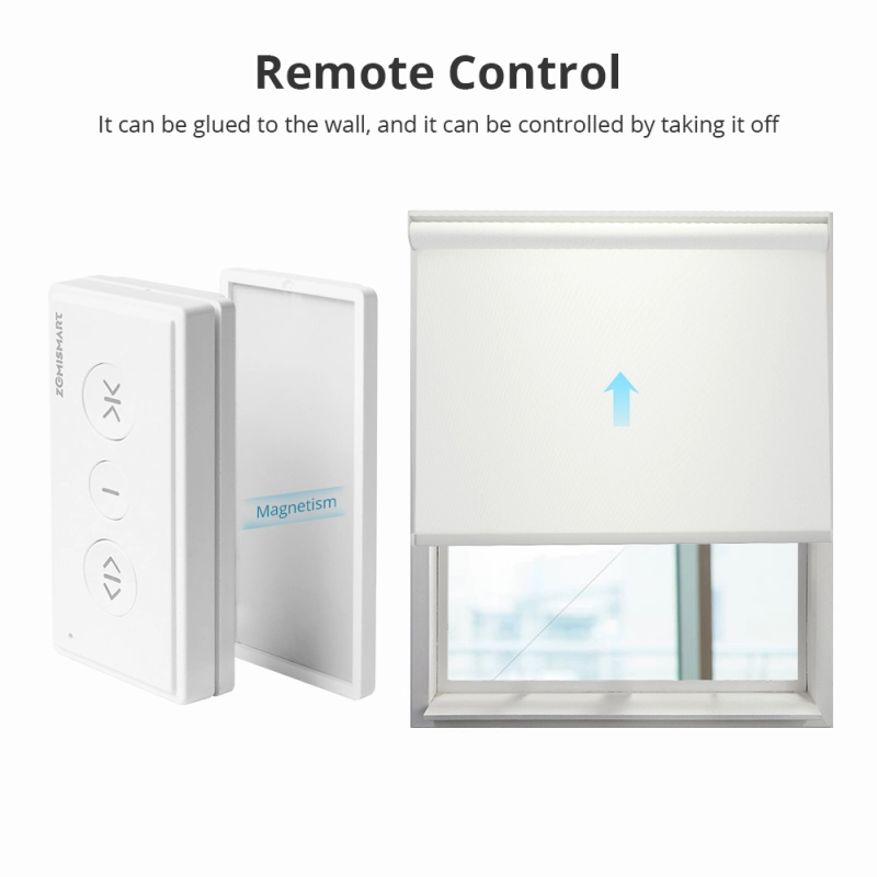 Zemismart Smart WiFi Roller Blind Motor for 37 38mm Tube Electric Curtain Shade Engine works with Tuya Smart Life APP Alexa Google Home Voice Control