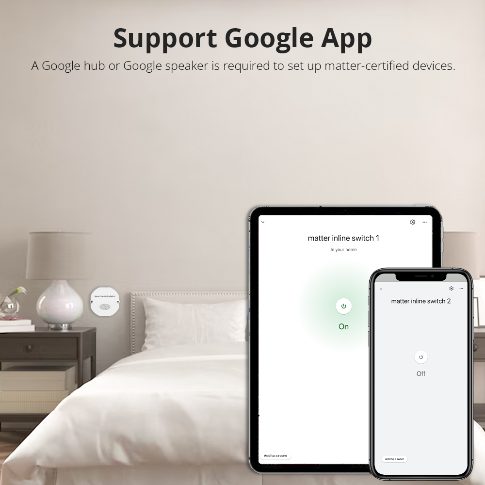 Zemismart Matter over WiFi Smart Light Switch DIY Breaker Module HomeKit SmartThings Remote Control 2 Way