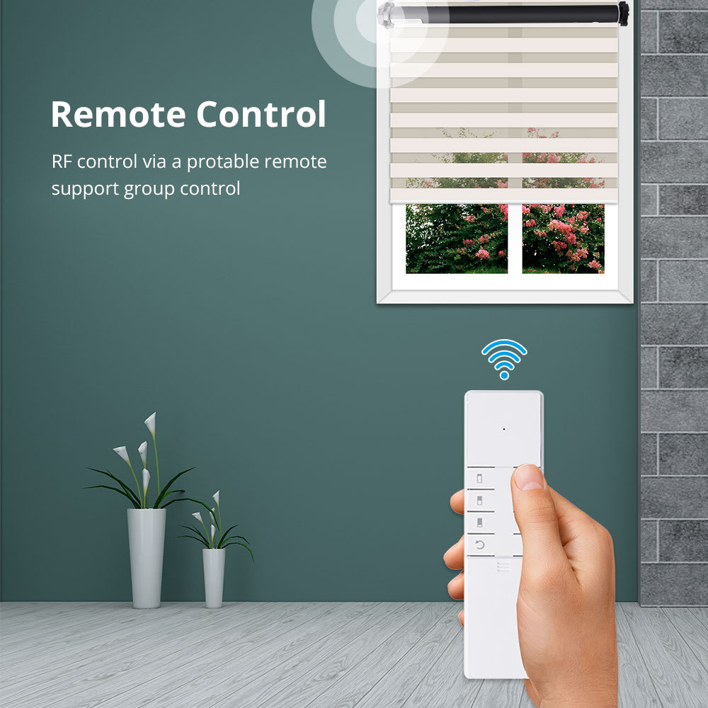 Zemismart WiFi Matter-certified  Roller Shade Motor for 37mm Home App Google Home App SmartThings App Control