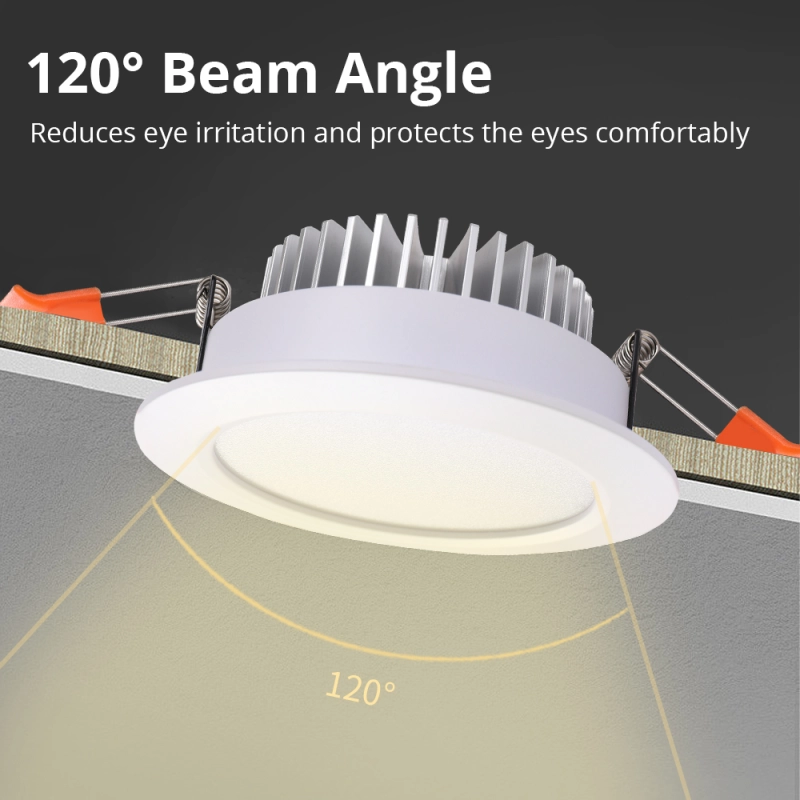 Zemismart WiFi Matter LED Recessed Ceiling Light 2.5 3.5 4 Inch Round Downlight  RGBW Dimmable Alexa HomeKit Google Home SmartThings Control