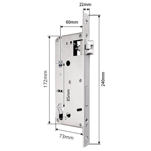 Zemismart Zigbee Smart Electronic Door Lock IC Card Key Password App Remote Unlock with Doorbell works with Tuya Security Biometric Fingerprint Lock