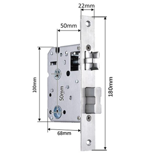 Zemismart Zigbee Smart Electronic Door Lock IC Card Key Password App Remote Unlock with Doorbell works with Tuya Security Biometric Fingerprint Lock