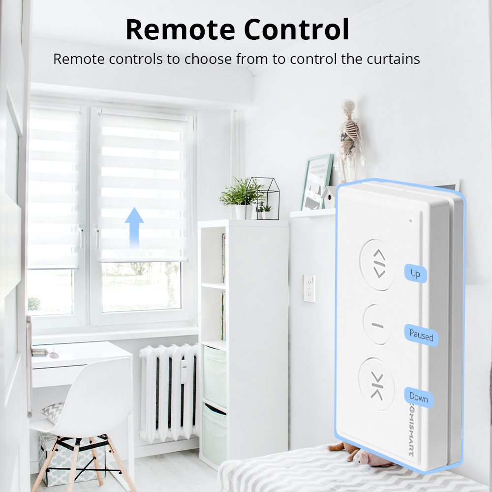 Zemismart Matter over Thread Roller Shade Motor for 38mm Tube Smart Electric Engine Home App