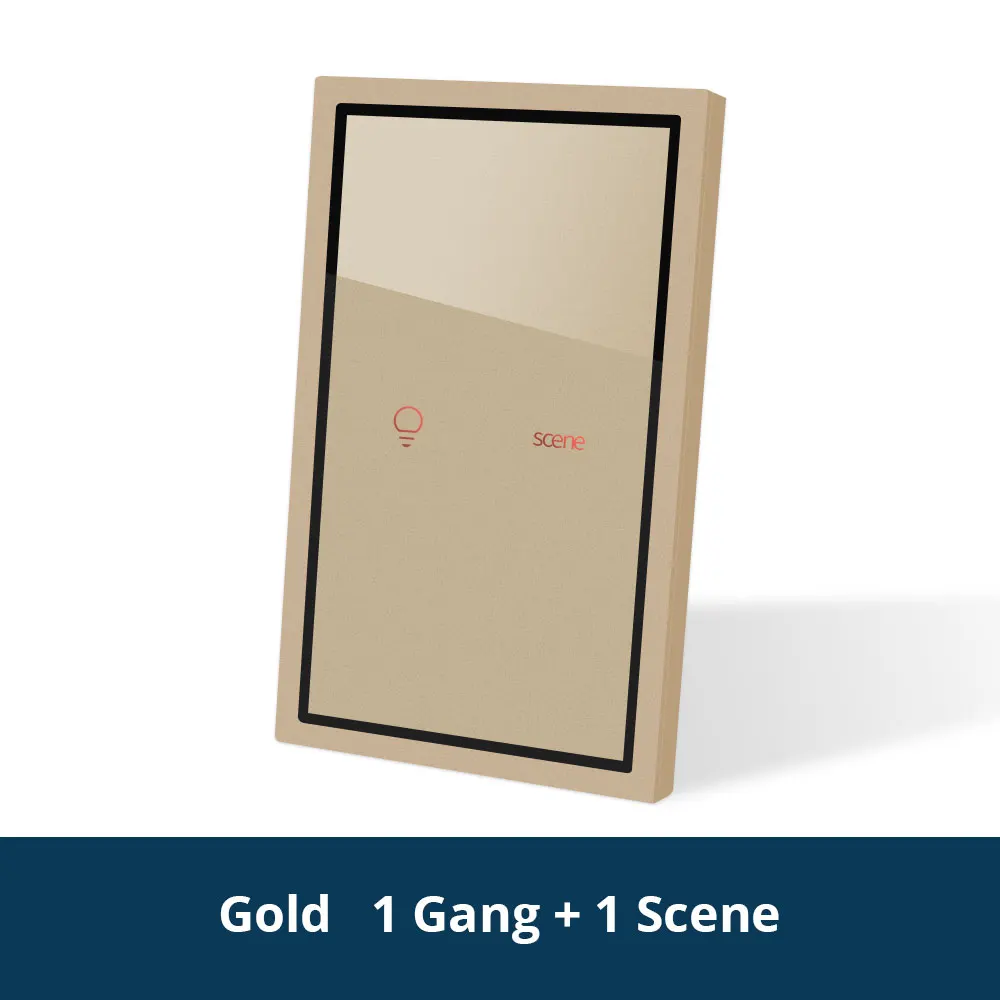 Zemismart Zigbee Light Switch Scene Switch 4 Gang 4x2 Touch Wall Switches Neutral Required works with Tuya Alexa Google Home Voice Control