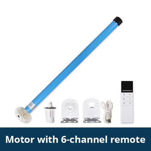 Zemismart Zigbee Roller Motor for 30mm Tube Rechargable Smart Electric Engine Alexa Google Assistant Smart Remote Control