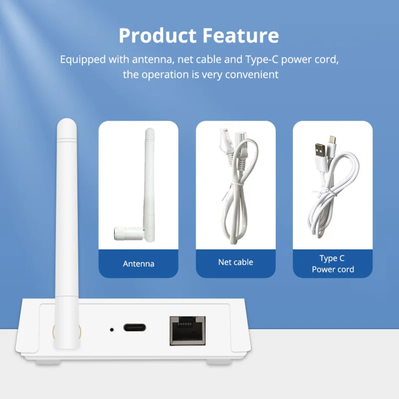 Zemismart Zigbee Hub work with HomeKit， ZMHK-01 Smart Home Bridge，Zigbee Smart Home control curtain, light, switch, sensor