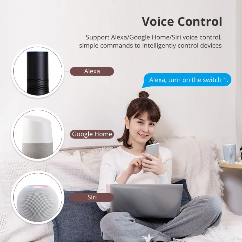 Zemismart Zigbee 2 Gang Light Switch with 10A Brazil Socket Support Tuya Google Home Smartthings Homekit Control via M1 Hub