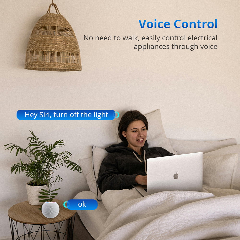 Zemismart Matter over Wifi Smart Touch US Switch 1 2 3 4gang touch switch Compatible Home SmartThings App Control