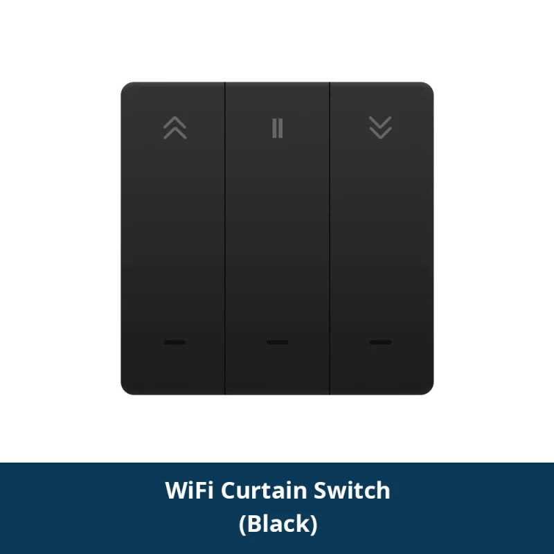 Zemismart WiFi Curtain Switch Wall Switch Work with Tuya Alexa Google Home Smart Life Timer Control