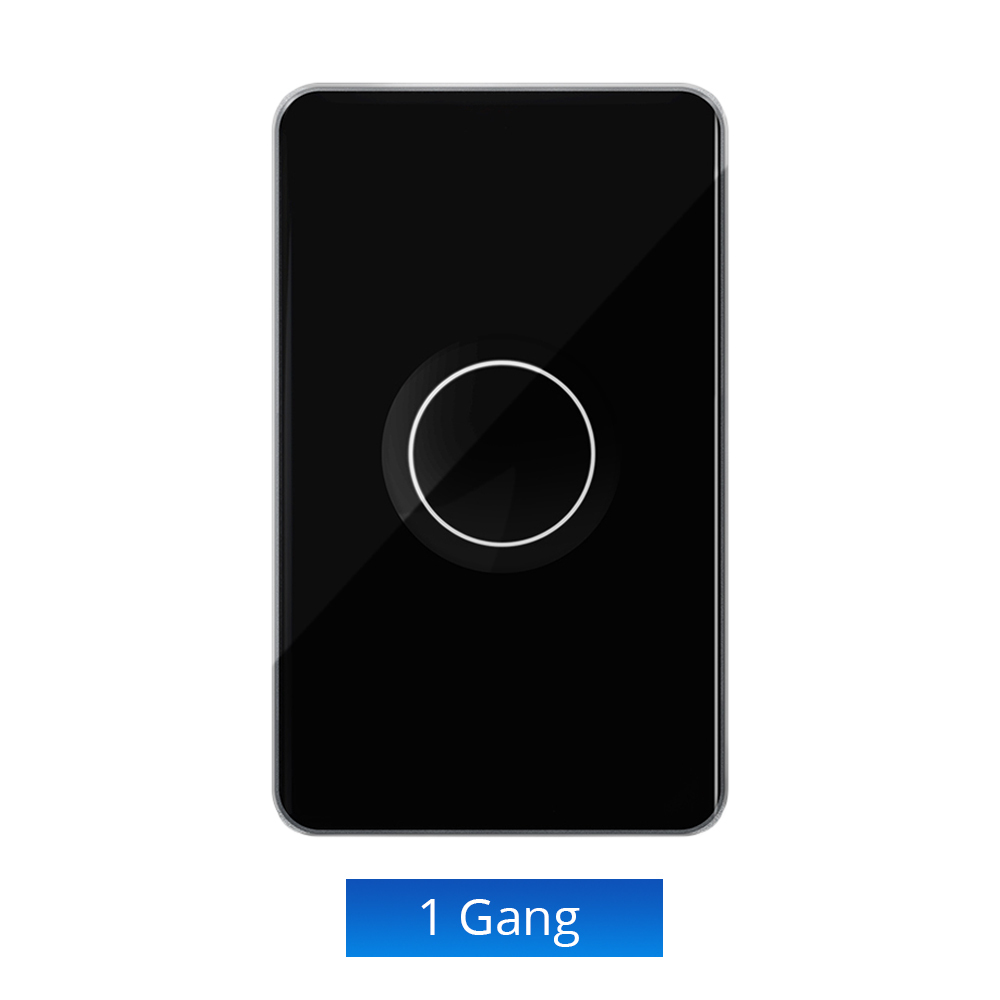 Zemismart Matter over Wifi Smart Touch US Switch 1 2 3 4gang touch switch Compatible Home SmartThings App Control