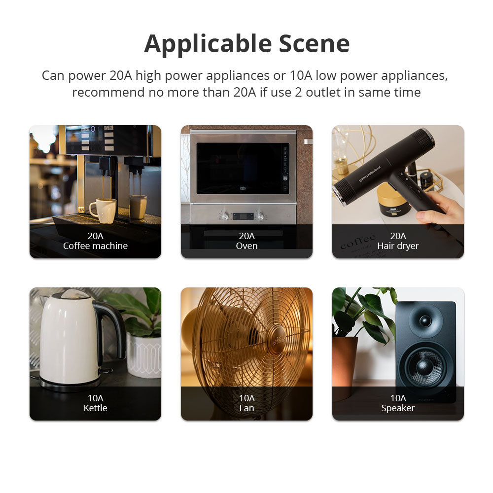 Zemismart Zigbee 10A+20A Brazil Socket Tuya 2 Poles Brazilian Wall Outlet Smartthings Homekit Google Home Control via M1 Hub