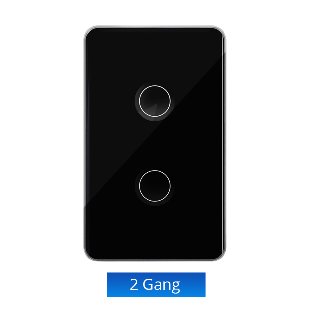 Zemismart Matter over Wifi Smart Touch US Switch 1 2 3 4gang touch switch Compatible Home SmartThings App Control