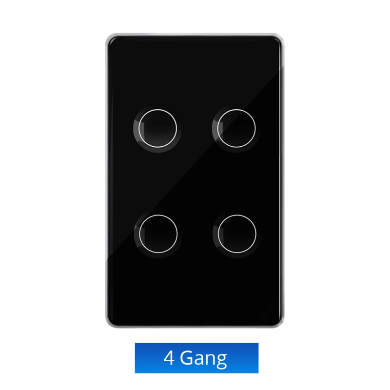 Zemismart Matter over Wifi Smart Touch US Switch 1 2 3 4gang touch switch Compatible Home SmartThings App Control