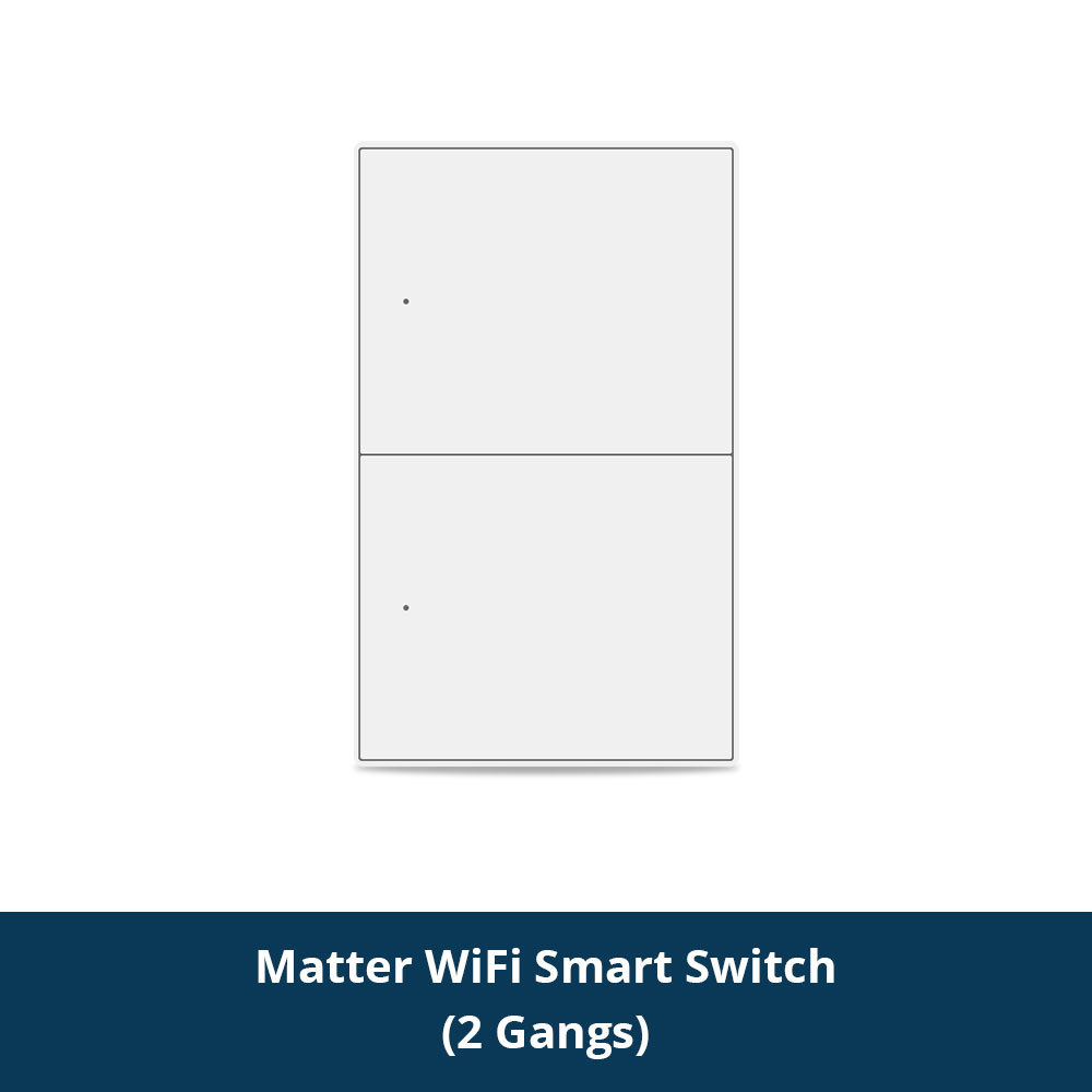 Zemismart Matter over Wifi Smart Push Button US Switch 1 2 3 4gang Compatible Home SmartThings Google Home App Control