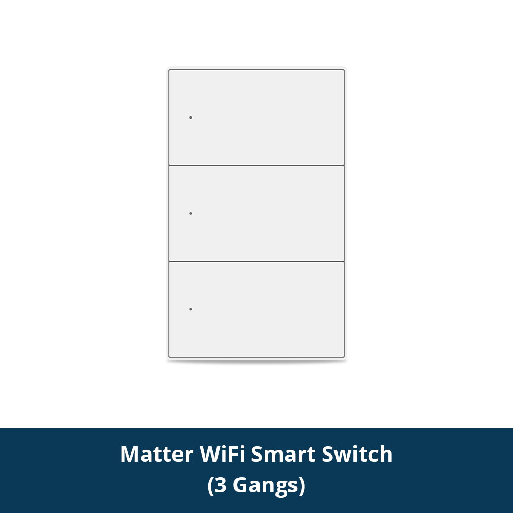 Zemismart Matter over Wifi Smart Touch US Switch 1 2 3 4gang
