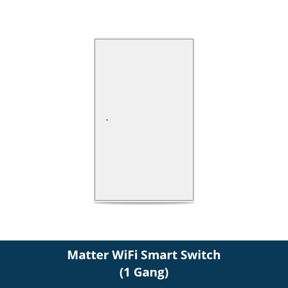 Zemismart Matter over Wifi Smart Push Button US Switch 1 2 3 4gang Compatible Home SmartThings Google Home App Control