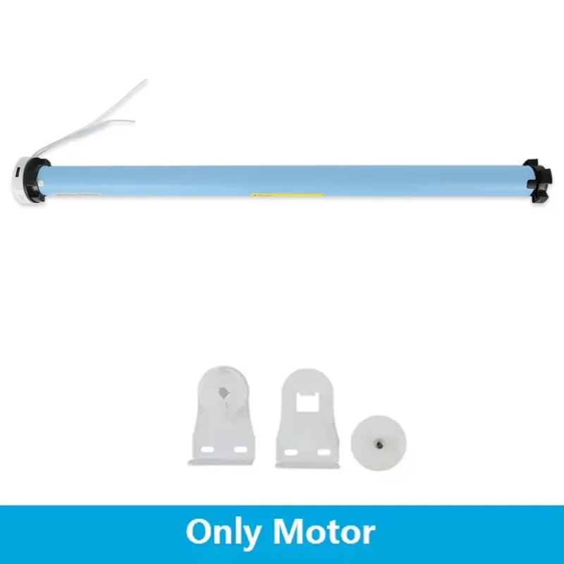 Zemismart Zigbee Rechargeable Roller Shade Motor 1.3N Solar Panel Optional For 37 38mm Tube works with Tuya Smart Life APP Google Assistan ALexa Contr
