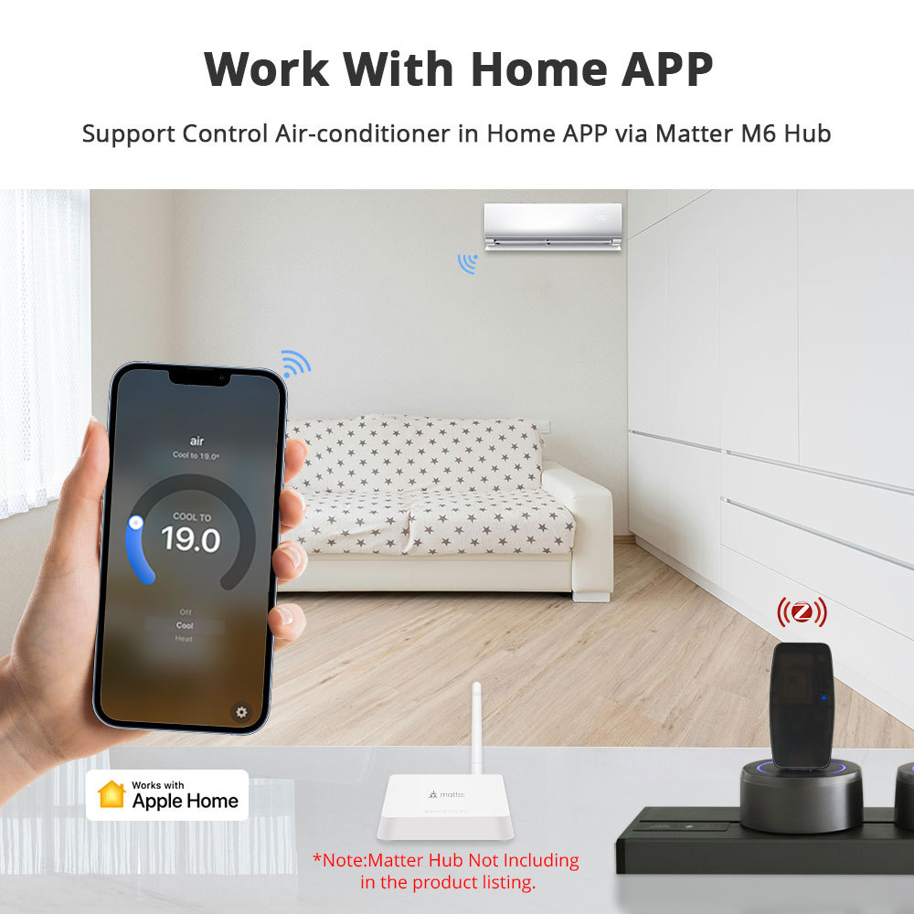 Zemismart Zigbee Smart IR Remote Controller Universal Infrared Remote works with Tuya Homekit Control Alexa Voice Control