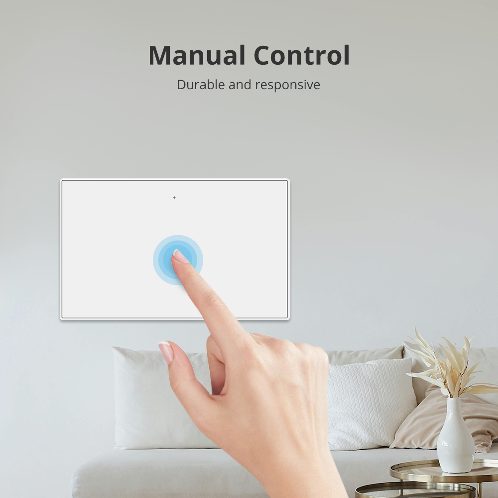 Zemismart Zigbee Neutral Push Switch 606-1