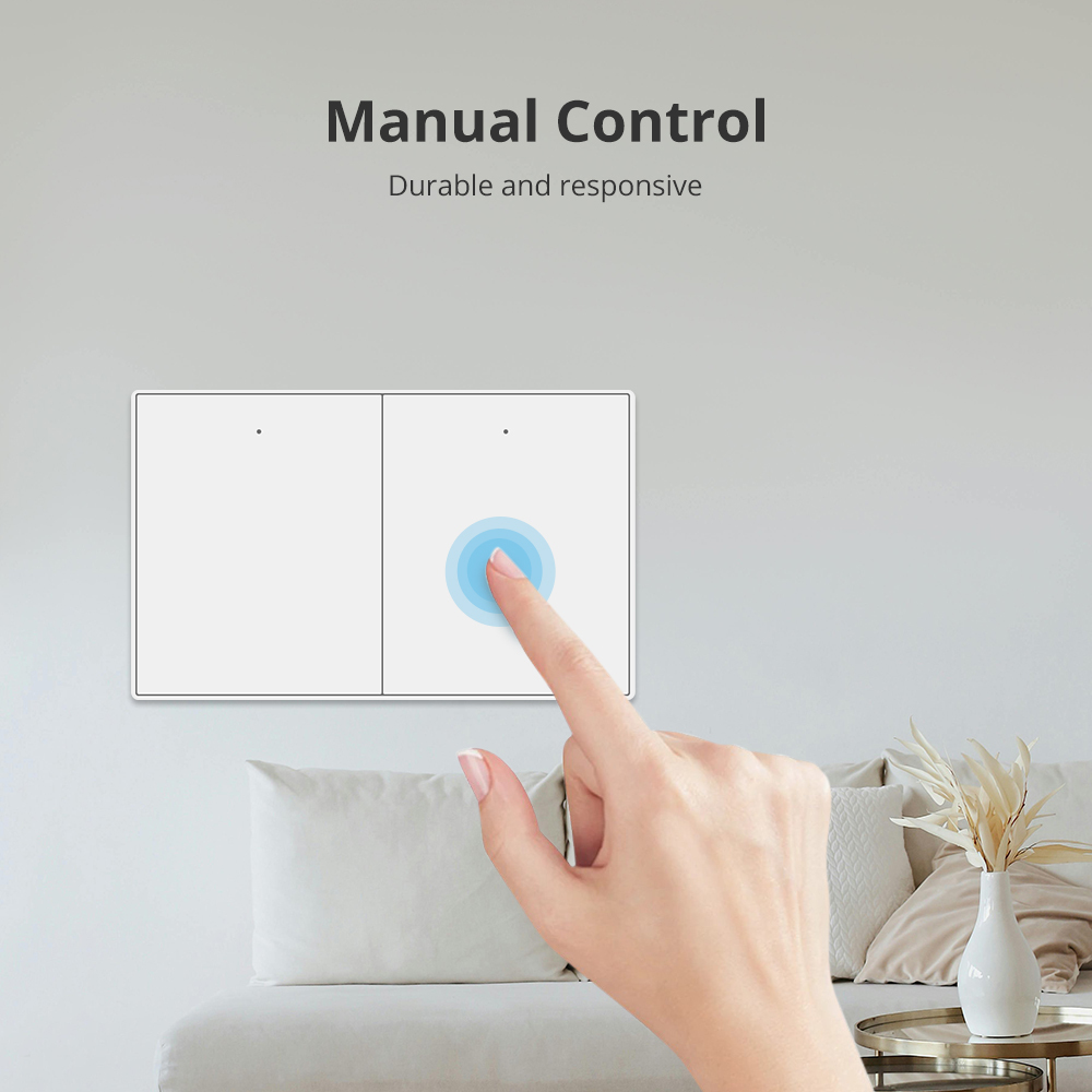 Zemismart Zigbee Neutral Push Switch 606-2