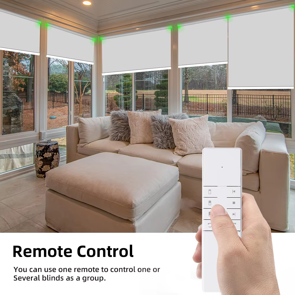 Zemismart Zigbee Roller Shade Blind Motor for 40mm 50mm Tube works with Tuya Alexa Google Home Voice Control Smart Life Remote Control