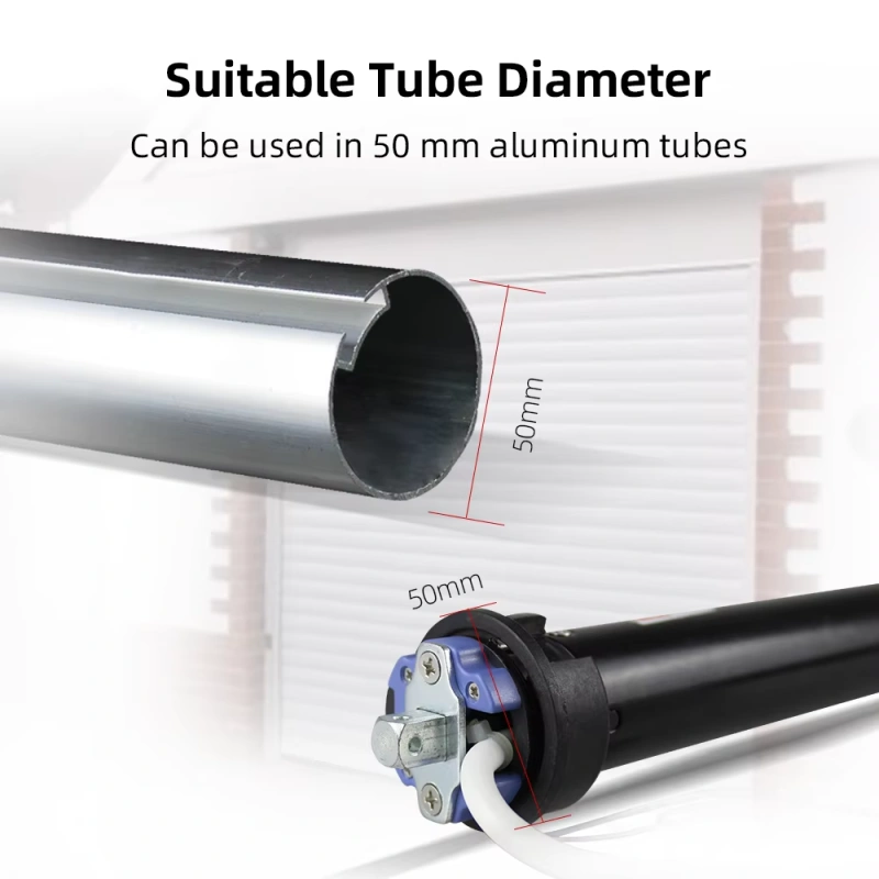 Zemismart Tuya WiFi Roller Blind Motor for 50 mm Tube Alexa