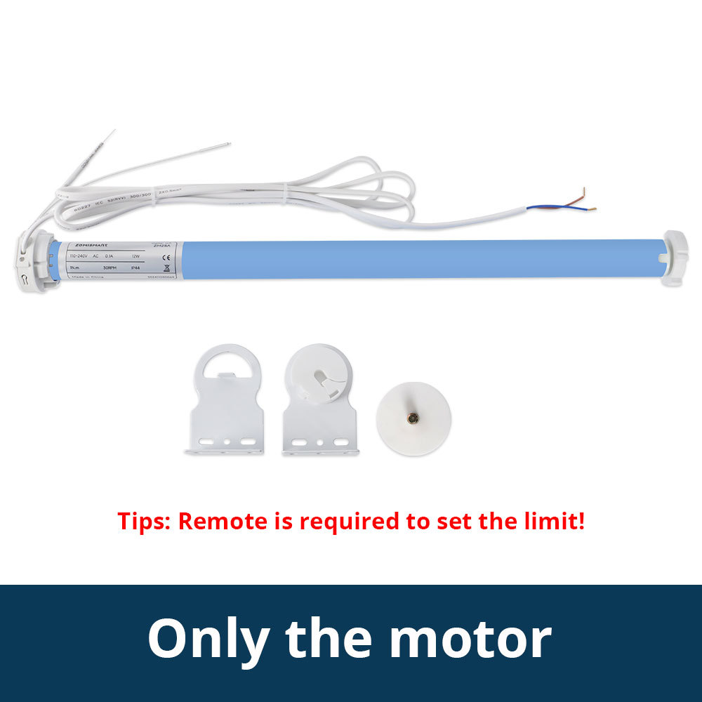 Zemismart Matter over Wifi Roller Shade Motor for 37mm Home App Google Home App SmartThings App Control