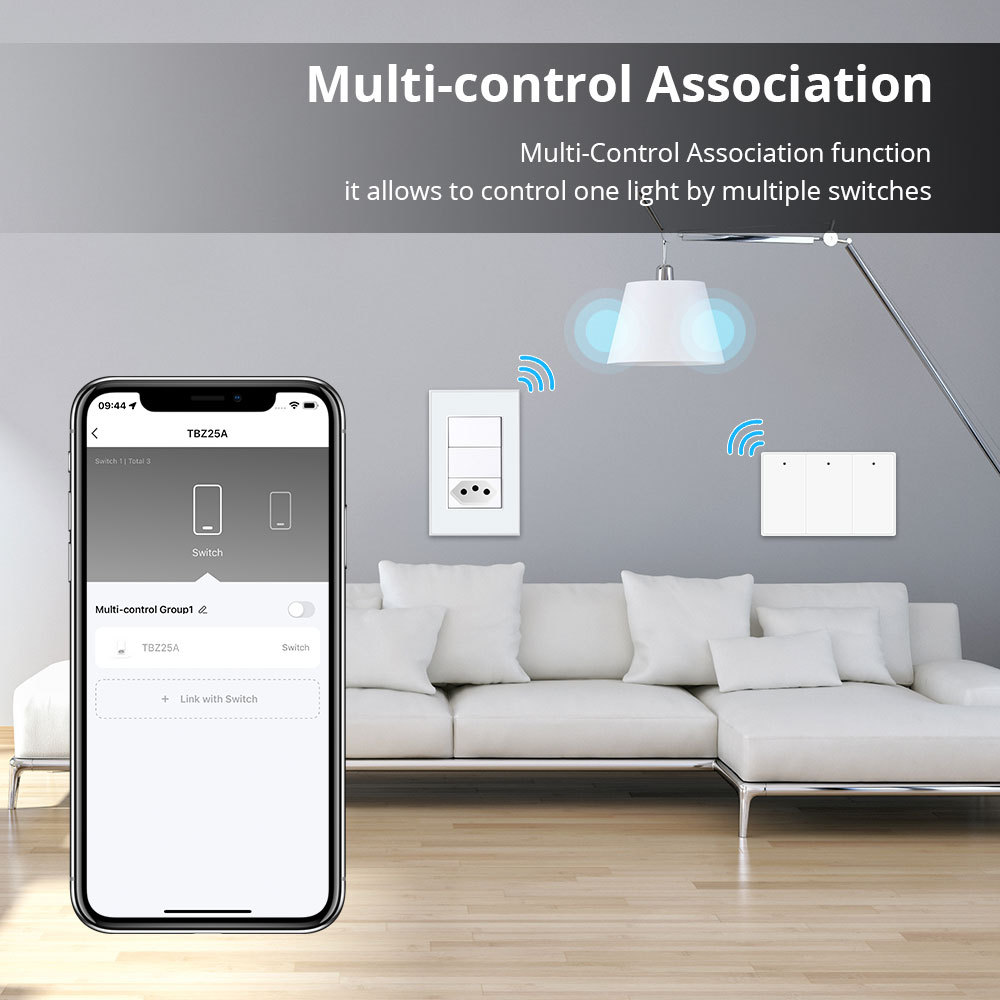 Zemismart  Zigbee Brazil Socket 20A Smart Light Switchworks with Tuya Alexa Google Home Voice Control Brazilian Swiss Wall Push Button Switch