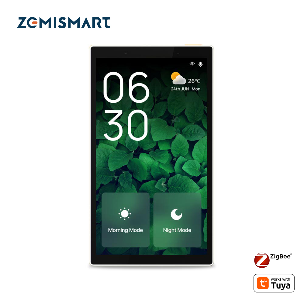 Zemismart Tuya 5 inch Smart Home Multi-functional Touch Screen