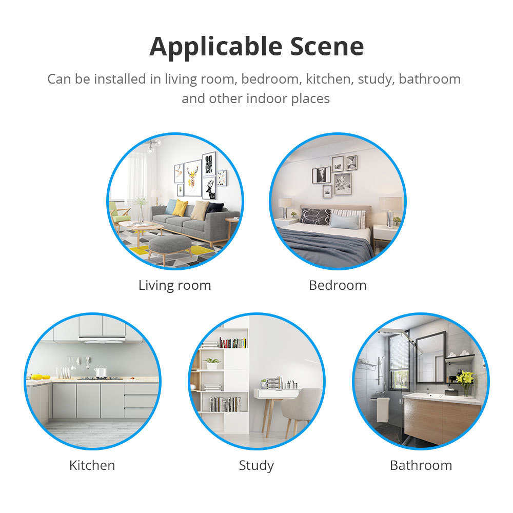 Zemismart Zigbee Push Button Switch Neutral Required works with Tuya HomeKit Siri Alexa Google Home Control Zemismart Zigbee Smart Switches