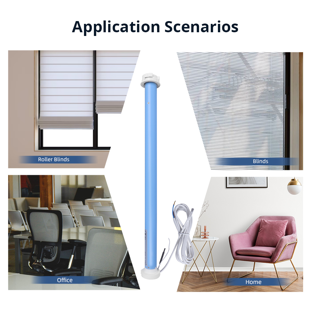 Zemismart Zigbee Roller Motor for 36 37mm Tube Smart Electric Engine works with Tuya Alexa Google Home Smart Remote Control