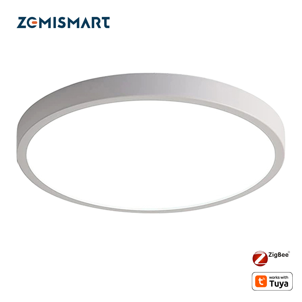 Zemismart Tuya Zigbee 24W Smart LED Ceiling Light RGBCW Bathroom Lamp ...