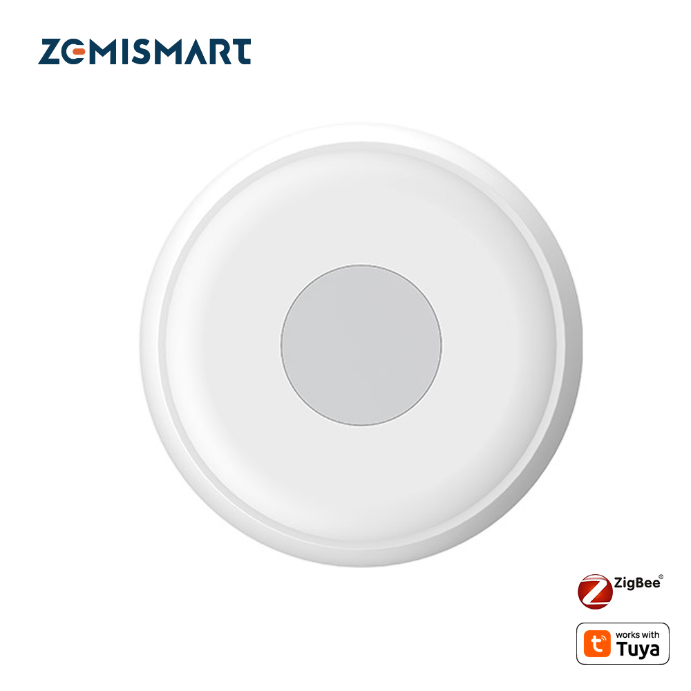 Zemismart Zigbee Wireless Switch Mini Scene Button One Key Control Home Automation Battery Powered works with Tuya Smart Life App Control