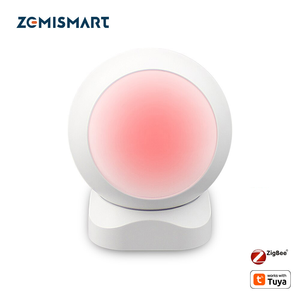 Zemismart Zigbee PIR  Infrared PIR Motion Detection Smart Sensor Wireless  Security Alarm Detector System works with Tuya