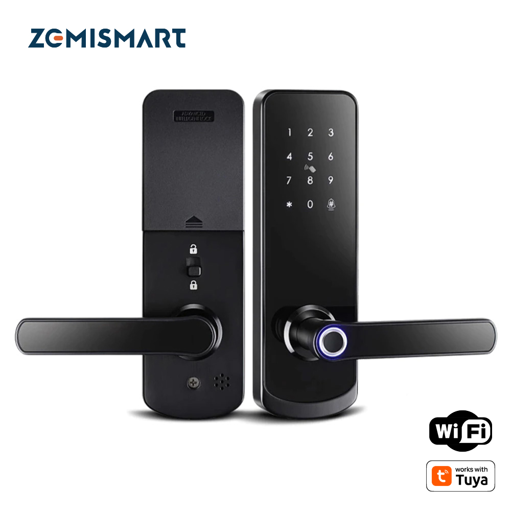 Zemismart Smart WiFi Electronic Door Lock with Doorbell Alert