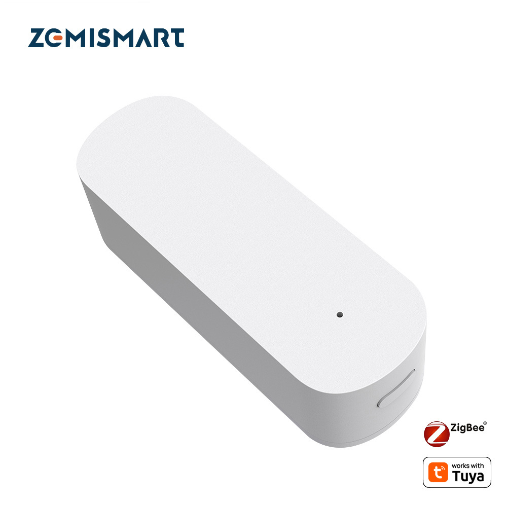 Zemismart Zigbee Wireless Smart Vibration Sensor Intelligent Detection Alarm for Home Security Alarm System SmartLife App