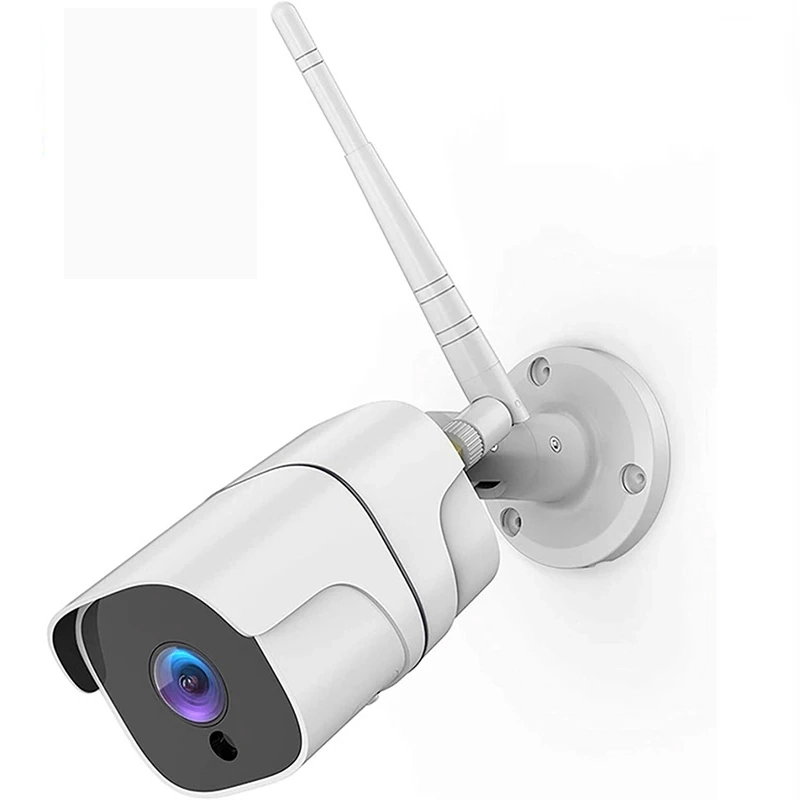 Zemismart WiFi CCTV Camera IP66 Waterproof Outdoor Intercome Work with Alexa Echo Show Smart Home Security Alarm works with Tuya