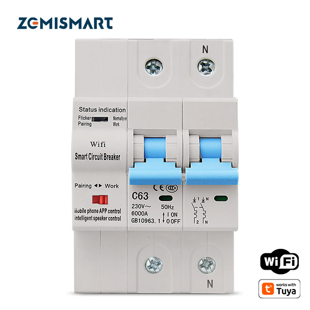 Zemismart WiFi Relay works with Tuya Smart Life APP Control Smart Home Timer Remote Control