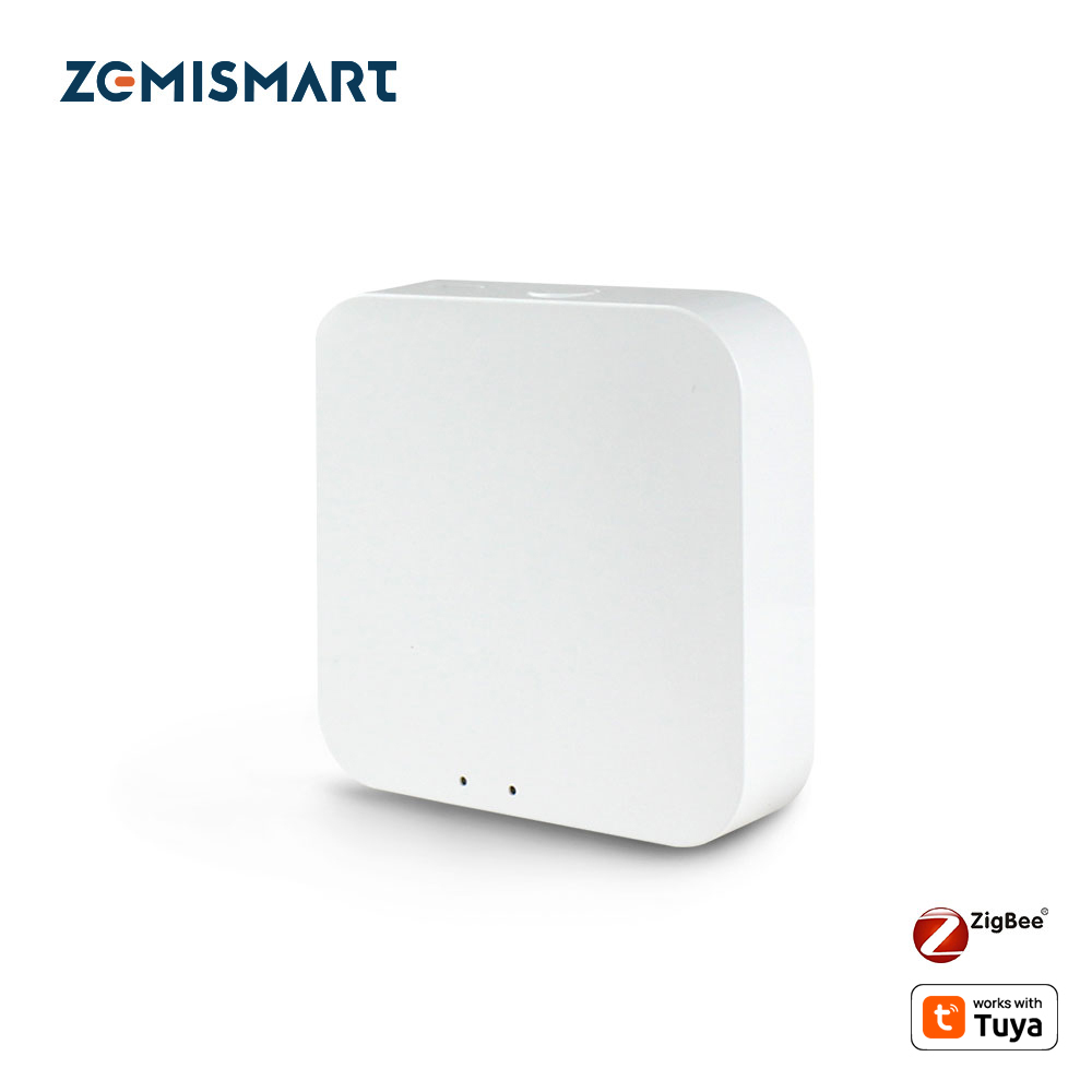 Zemismart Multimode Gate way Zigbee 3.0 BLE Mesh Hub Smart Home Bridge Wireless Remote Controller works with Tuya